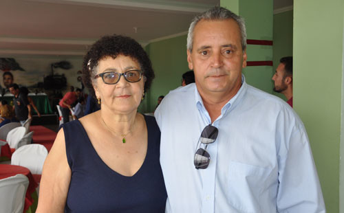 Lucia Chagas e Zé Marcos